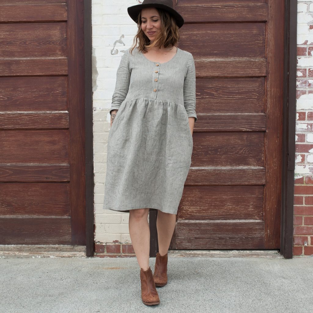 Meg in a Hinterland Dress