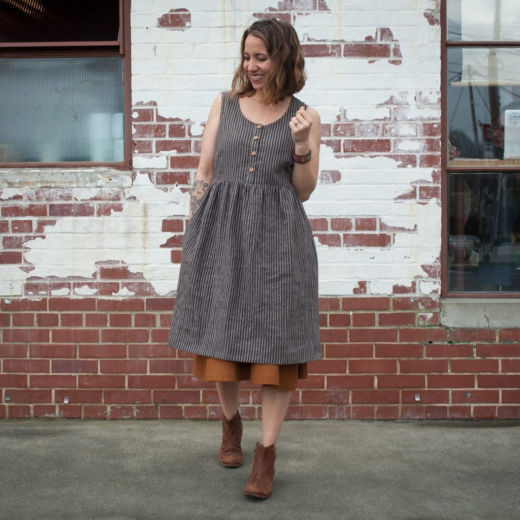 Meg in a Hinterland Dress
