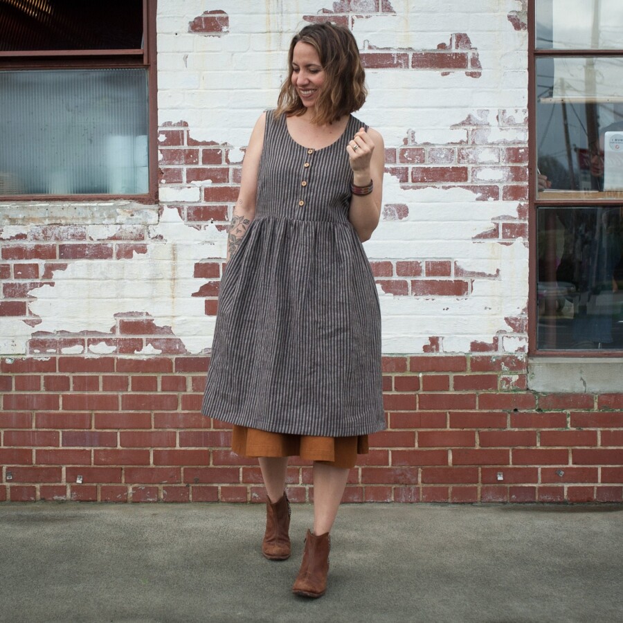 Meg in a Hinterland Dress
