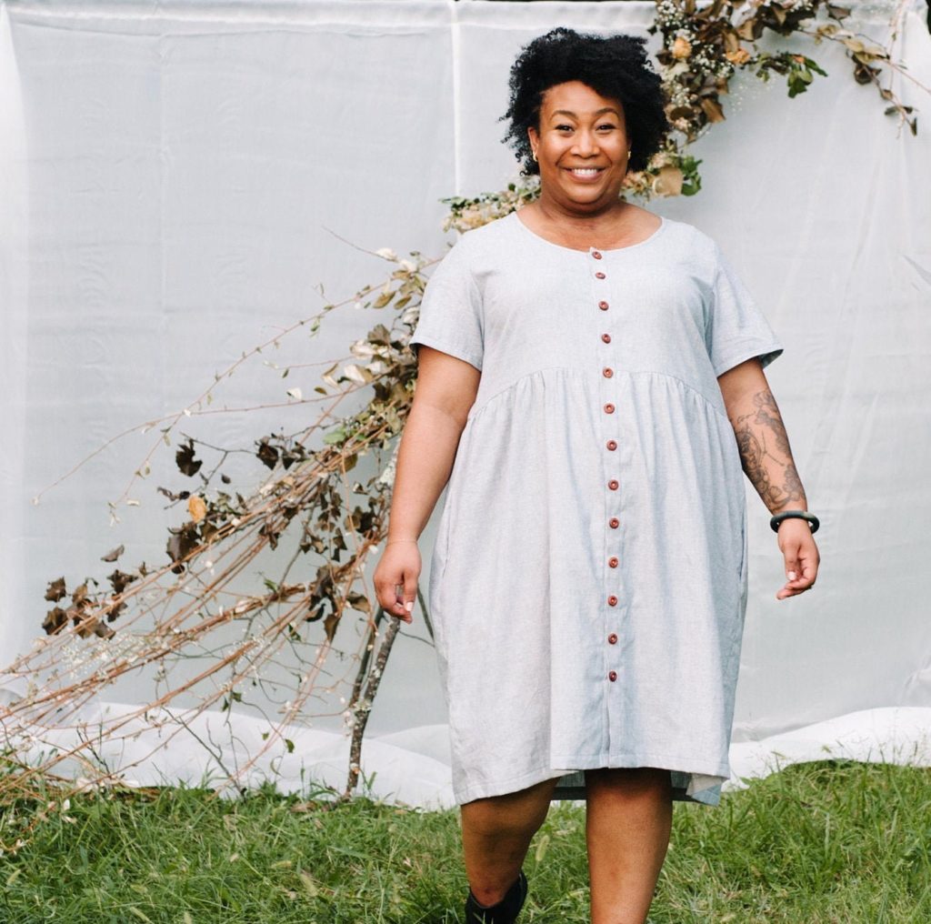Ashley in a Hinterland Dress