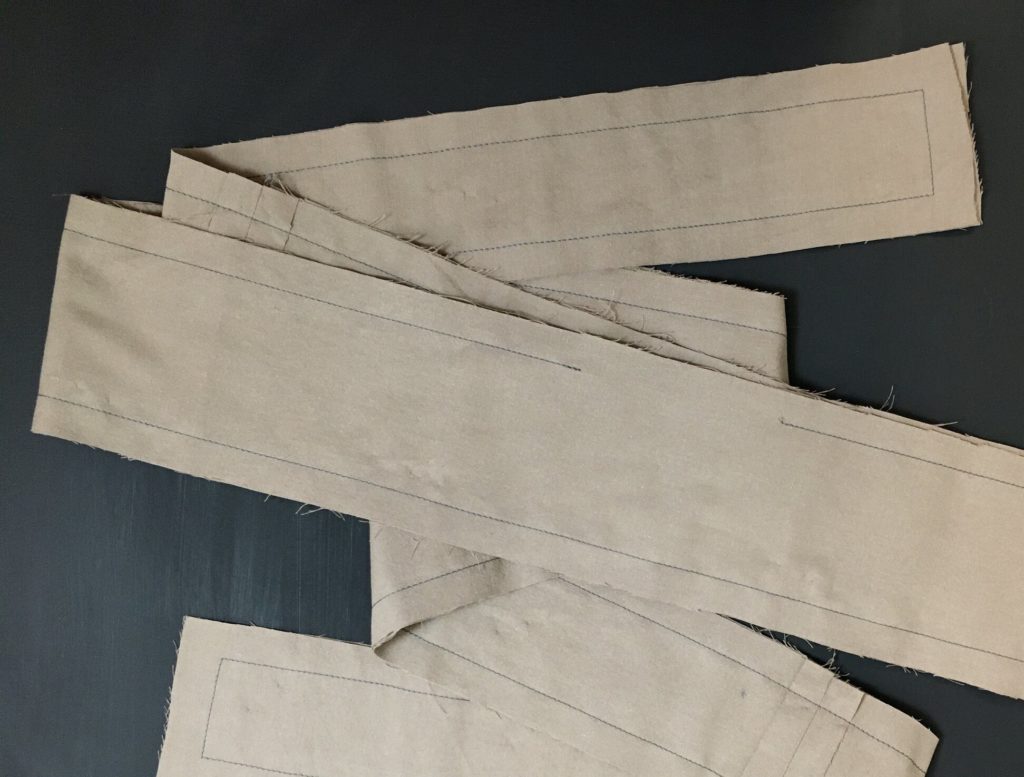 Lichen Duster Sew-Along Day 7: Hem and Belt 1