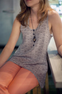 Model wearing a Myla Tank