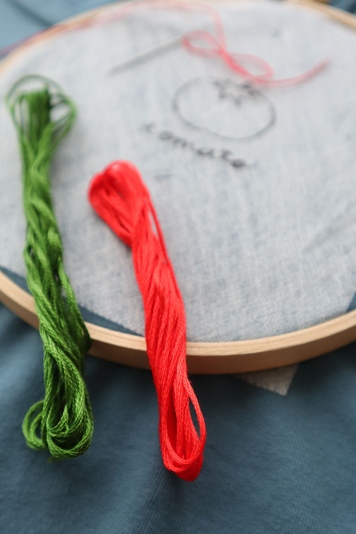 Embroidering on Knit Fabrics 3