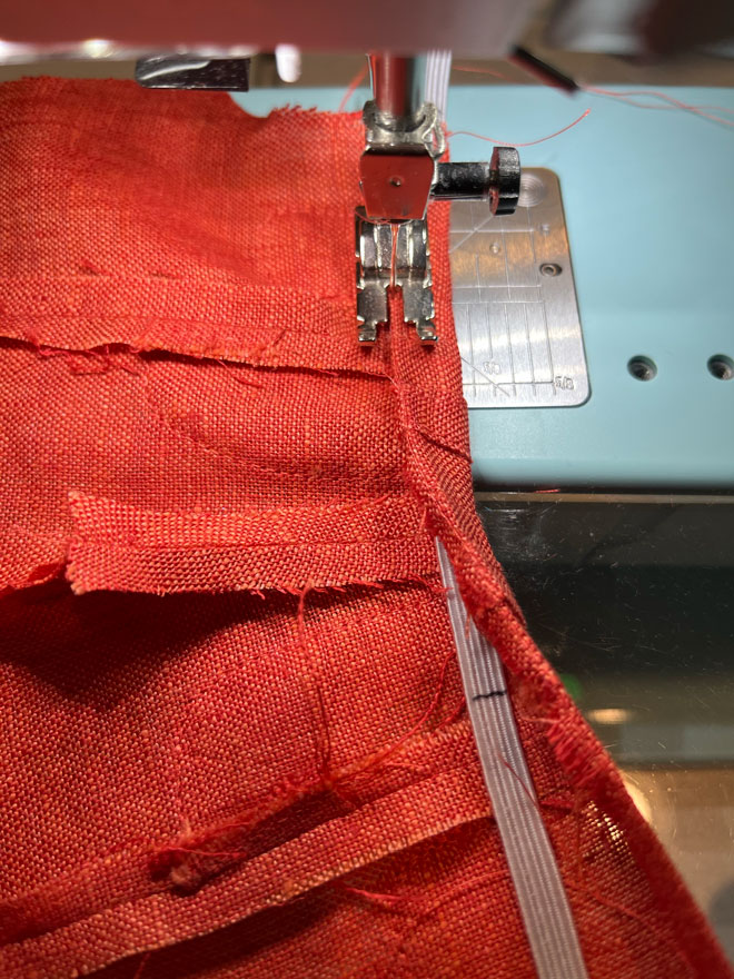 How to Sew Chanterelle Pants for Barbie 11