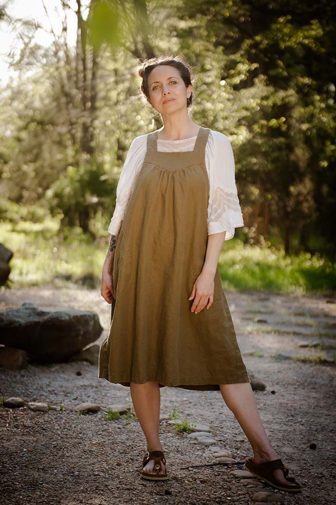 Petrichor Pinafore sewing pattern