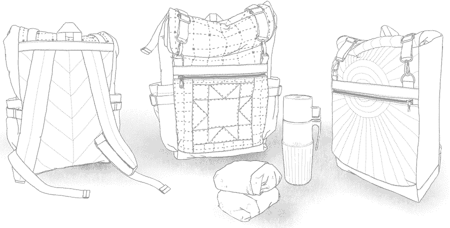 Elevenses Backpack Croquis