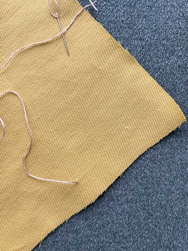 Embroidering the Missive Bag 4