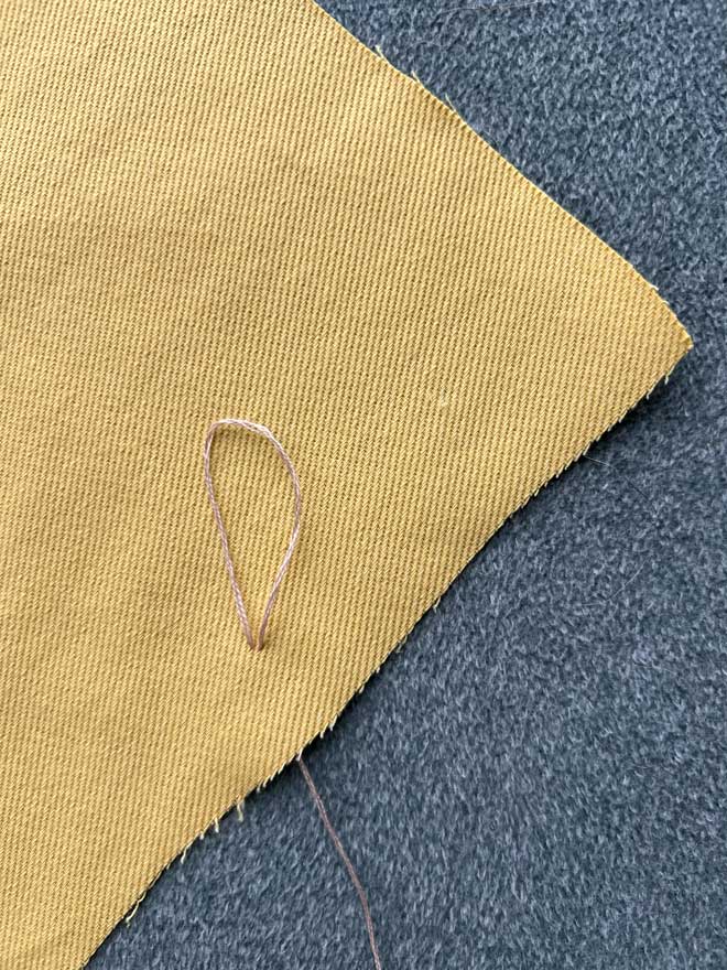 Embroidering the Missive Bag 5