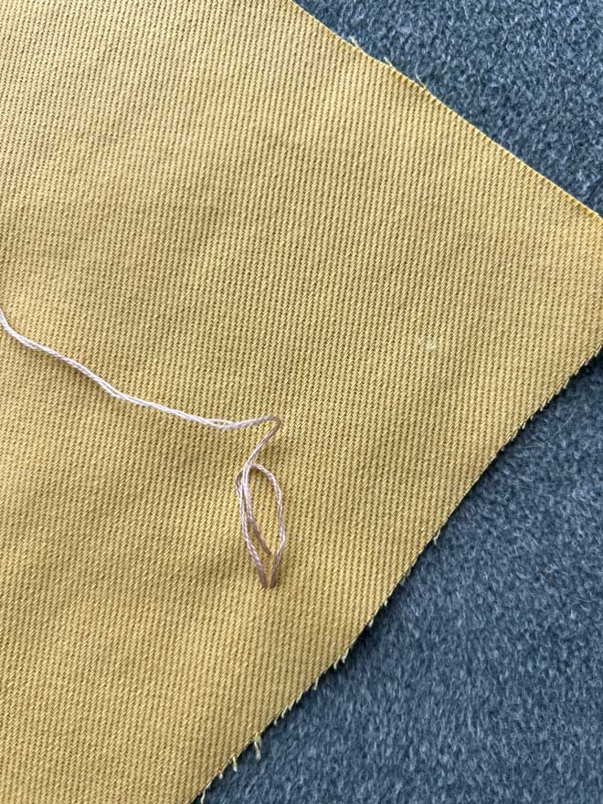 Embroidering the Missive Bag 7