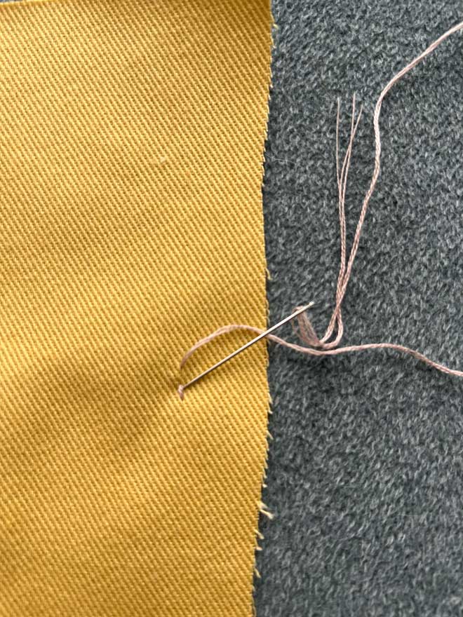 Embroidering the Missive Bag 10