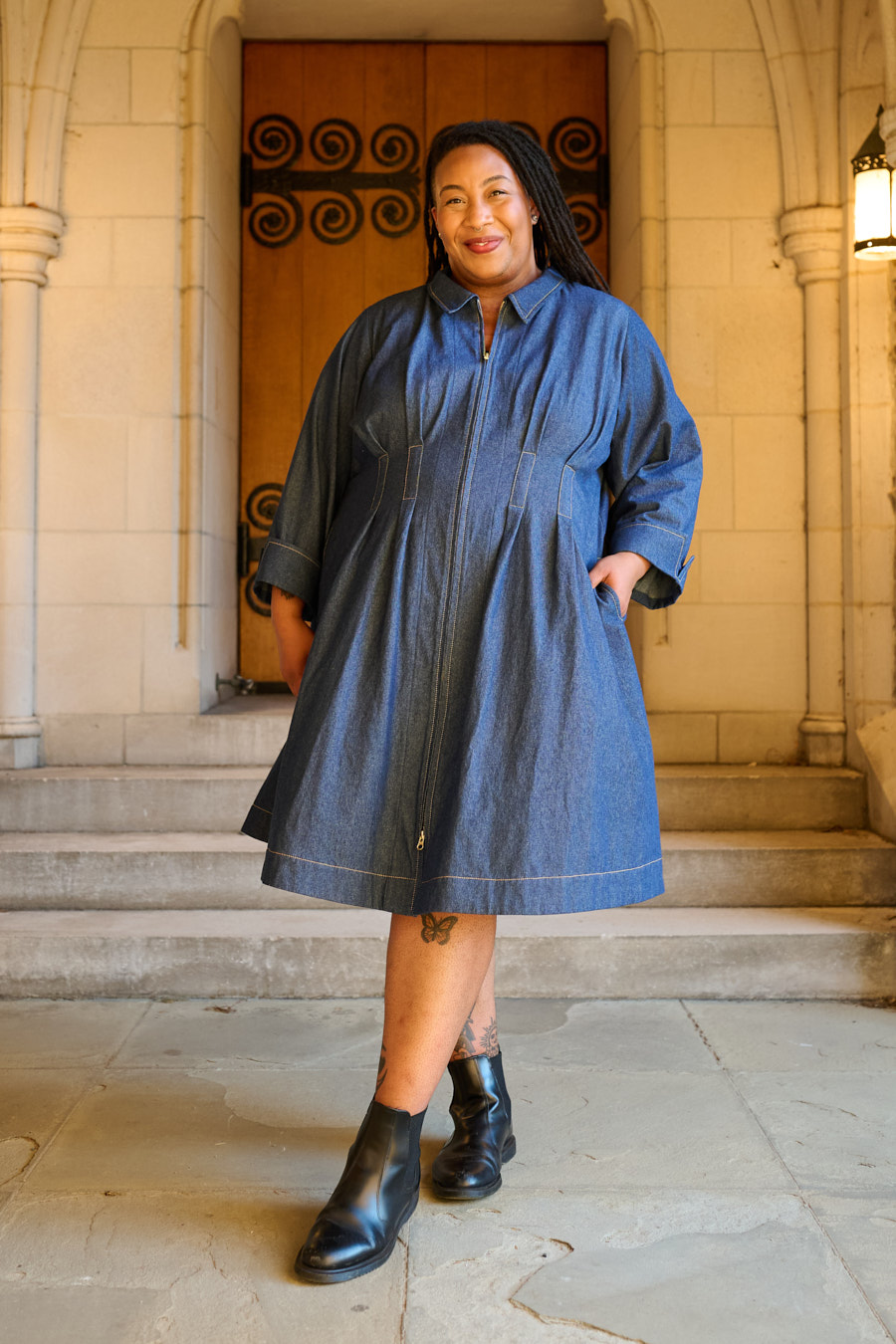 denim dress sewing pattern Dungiven Semperfico - SET OF Size Key Pdf Jacket Size:4XL new-to-sale-uk